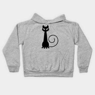 Spooky Lockdown Cat Kids Hoodie